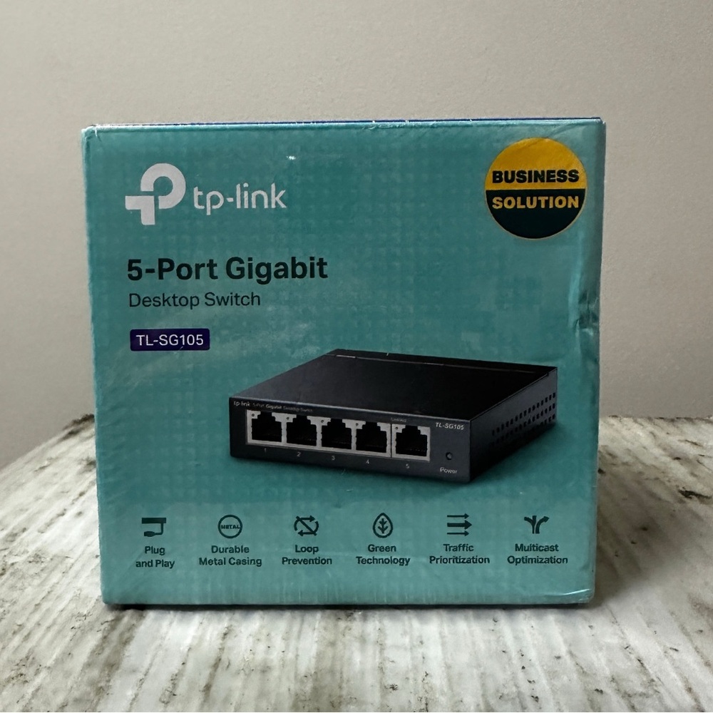 TP-Link TL-SG105E | 5 Port Gigabit Switch